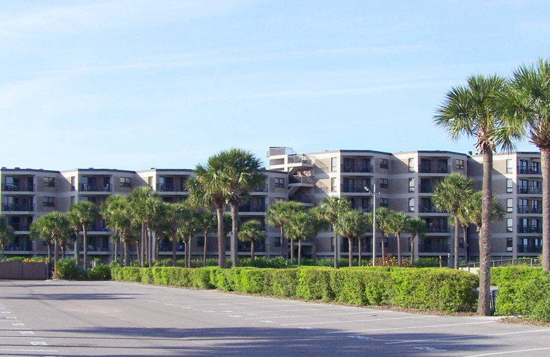 Exterior view of Gulf Strand Resort.