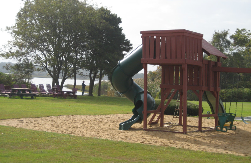 Kid's playground at Tidewater Inn.