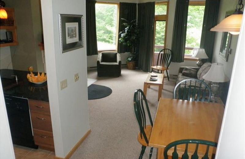 Vacation rental interior at Highridge Condominiums.