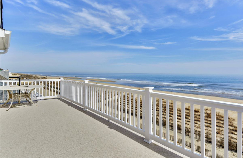 Rental deck view at Long & Foster Vacation Rentals -Bethany Beach.