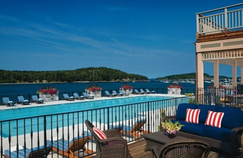 Outdoor Pool at Harborside Hotel