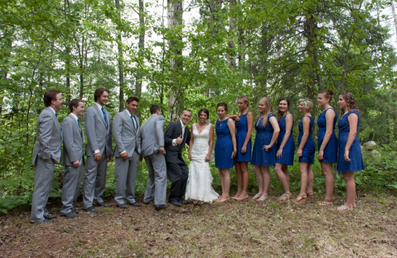 Weddings at Buckhorn on Caribou Lake.