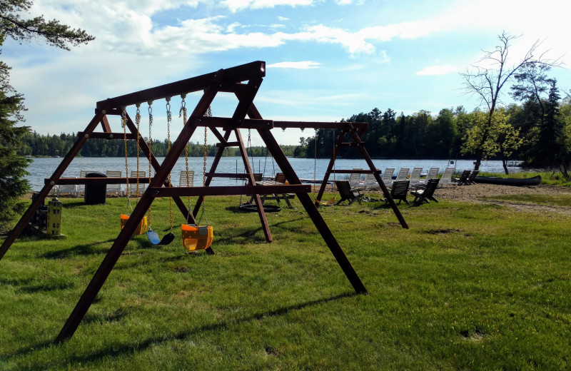 Little Norway features a large playground setting for family's to enjoy.