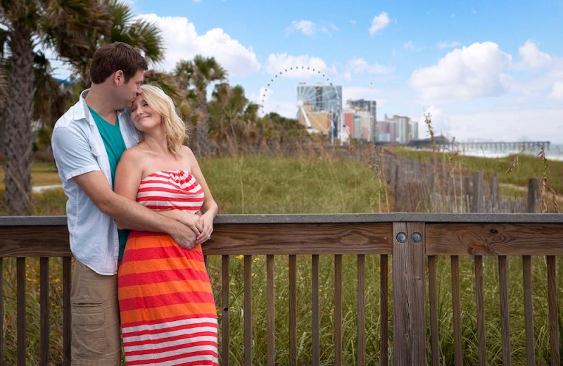 Couple at Bay View Resort.