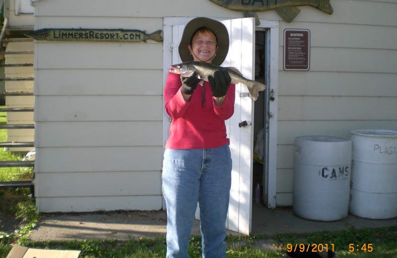 Fishing at Limmer's Resort.