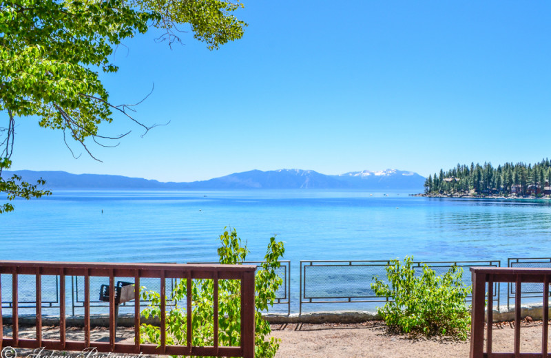 Lake view at Meeks Bay Resort 