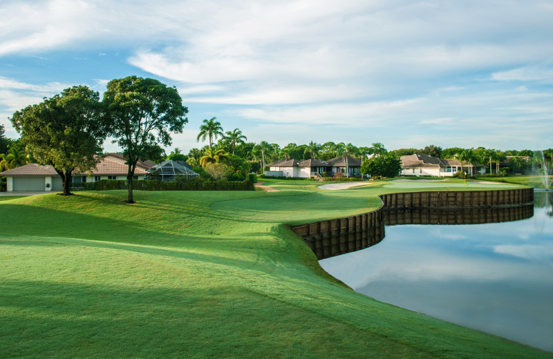 Golf course at The Seagate Hotel & Spa.