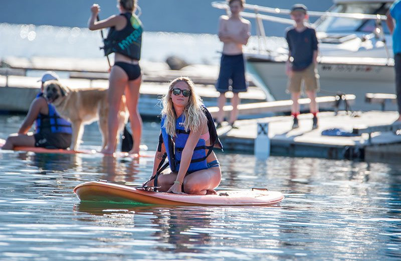 Paddle board at Nootka Marine Adventures.