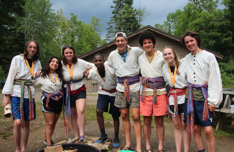 Groups at YMCA Camp Du Nord.