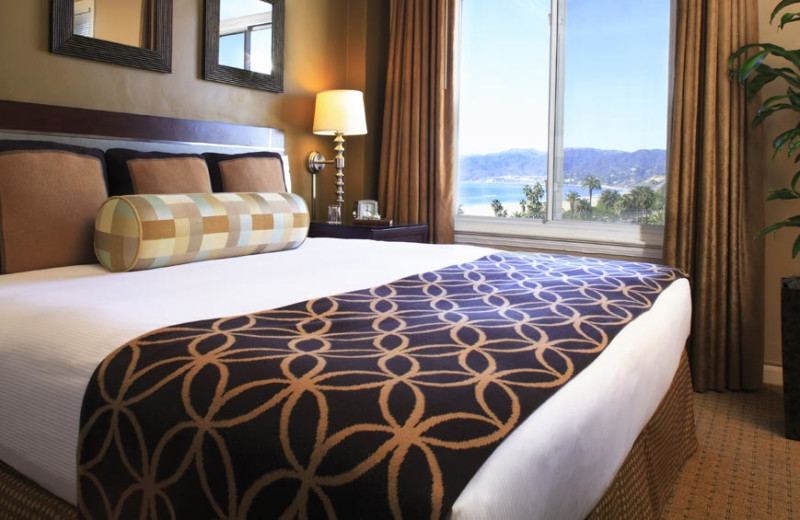 Guest room at The Georgian Hotel.