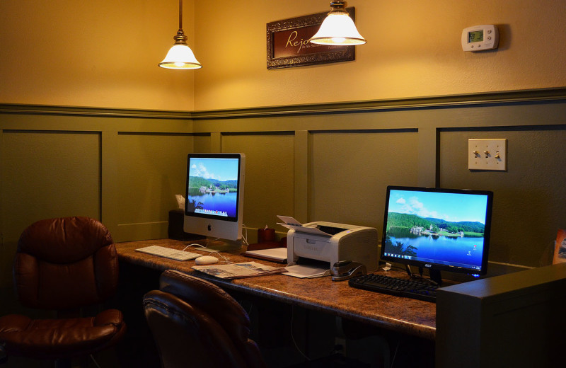Computers at Cohutta Springs Conference Center.