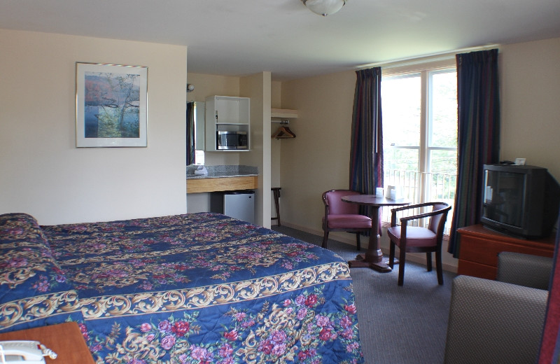 Guest room at Capri Village Resort.