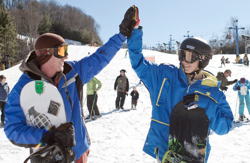 Skiing at Cataloochee Ranch.