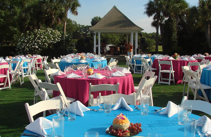 Wedding reception at Sea Palms Resort.