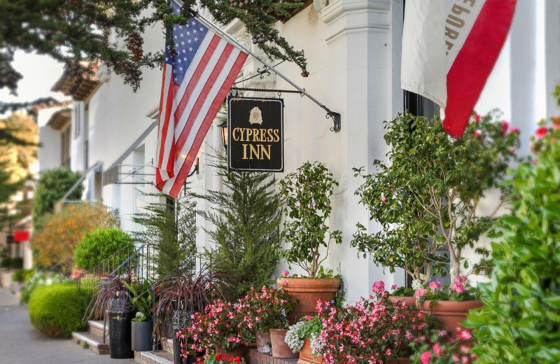 Exterior view of Cypress Inn.