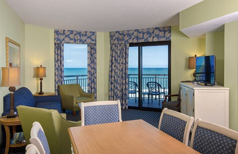 Guest room at Caribbean Resort & Villas.