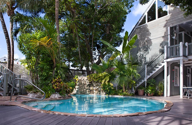 Outdoor pool at The Cabana Inn.