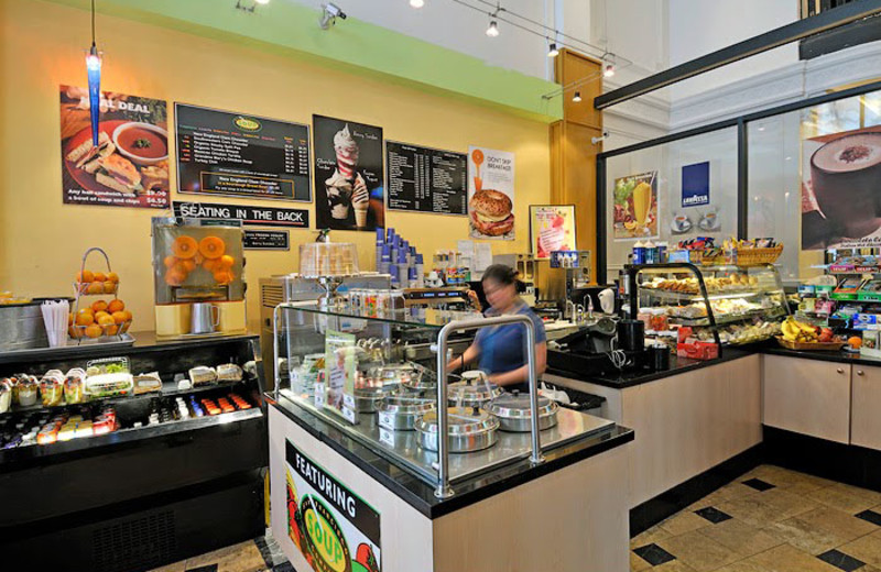 Cafe at The Powell Hotel.