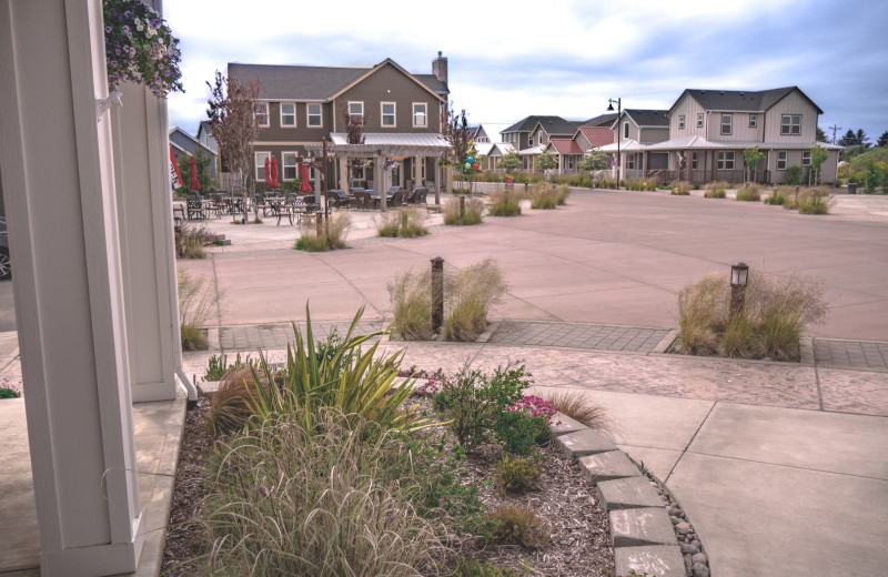 Exterior view of Oyhut Bay Seaside Village.