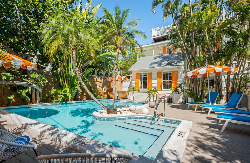 Outdoor pool at Marrero's Guest Mansion.