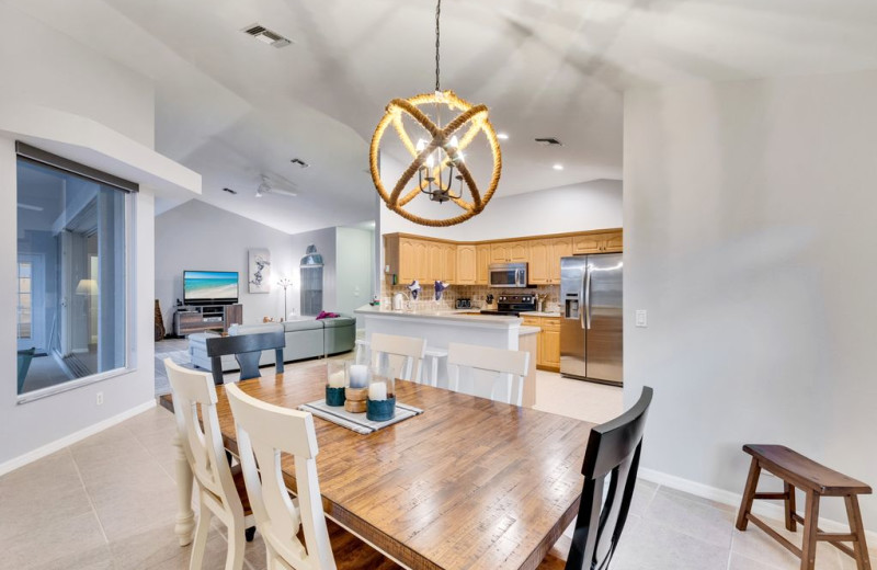 Rental kitchen at CNE Vacation Rental.