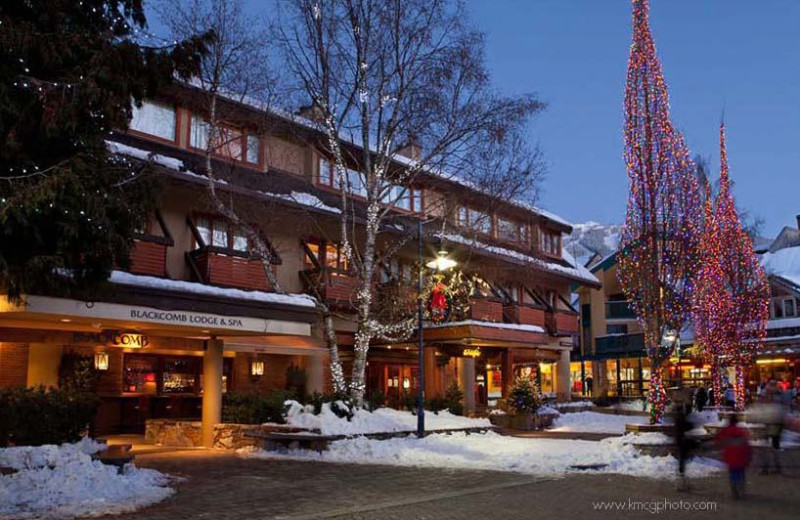 Exterior view of Blackcomb Lodge.