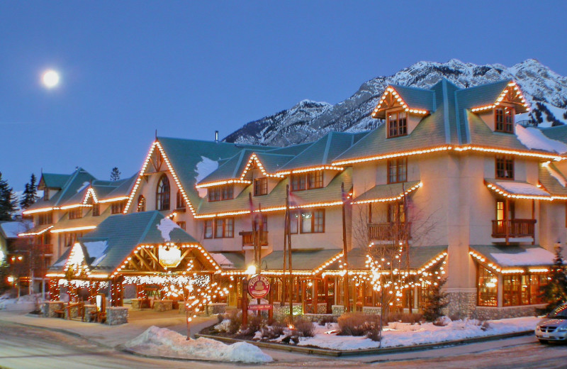 Exterior view of Banff Caribou Lodge & Spa.
