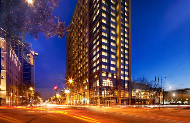 Exterior view of San Jose Marriott.