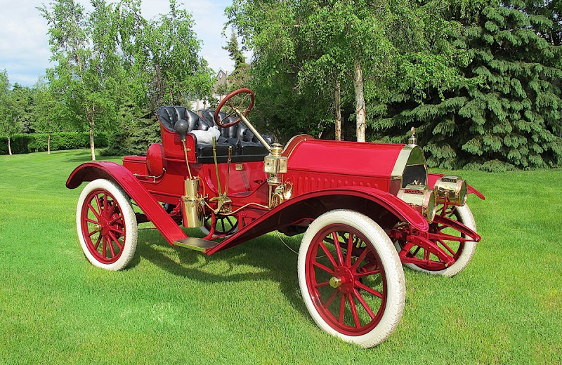Car at Wedgewood Resort.