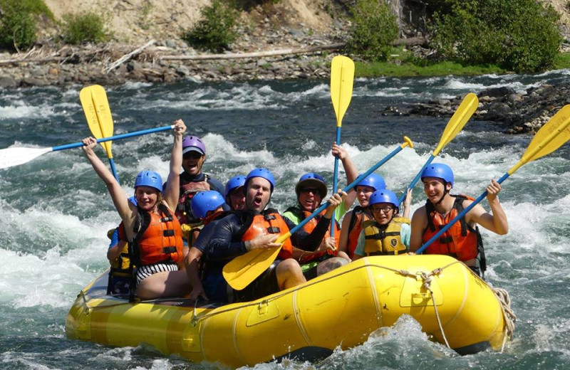 Rafting near Northstar Mountain Village Resort.