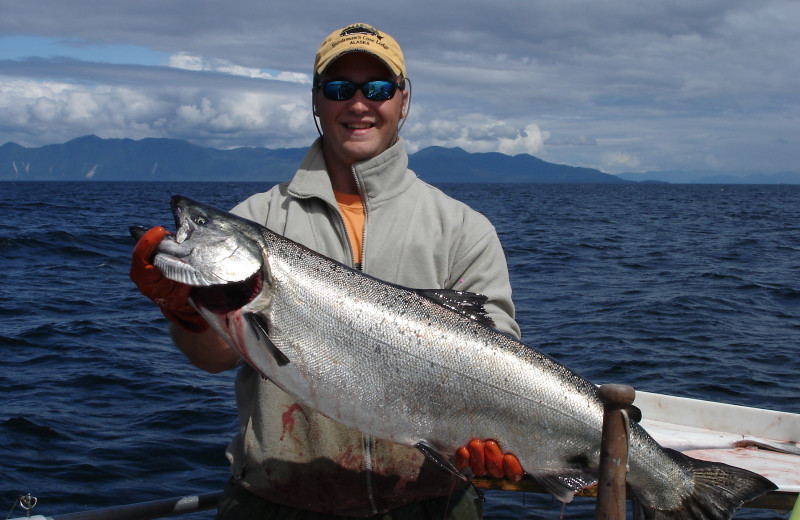 Big catch at portsman's Cove Lodge.