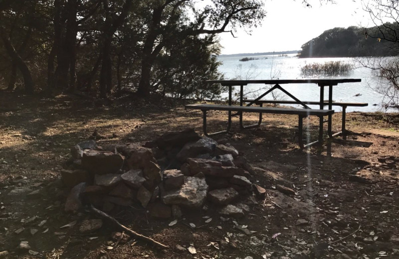 Campsite at Canyon of the Eagles.