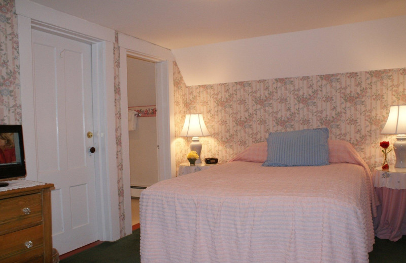 Guest room at Echo Lake Inn.