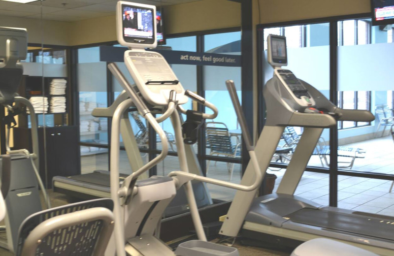 Fitness center at Hampton Inn Richfield.