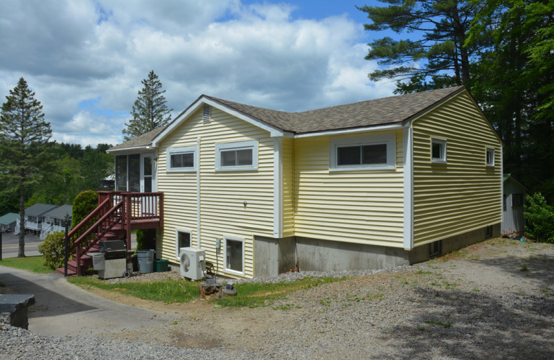 Cottage exterior at Channel Waterfront Cottages.