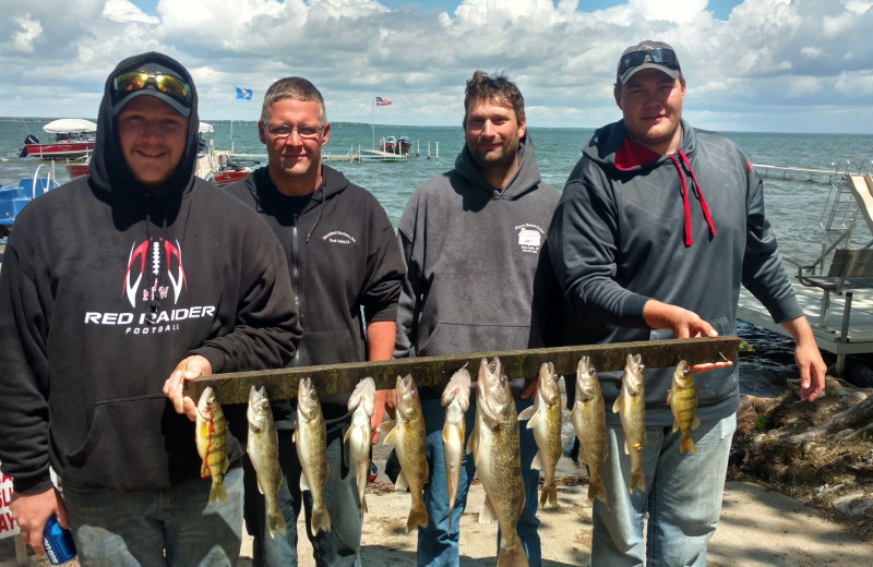 Fishing at Vacationland Resort.