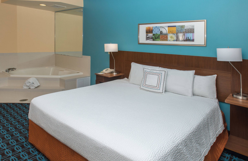Guest room at Fairfield Inn