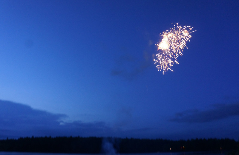 Fireworks at The Lodge at Pine Cove.