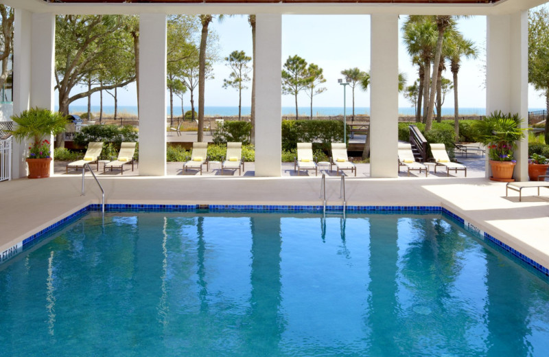 Pool View at The Westin Hilton