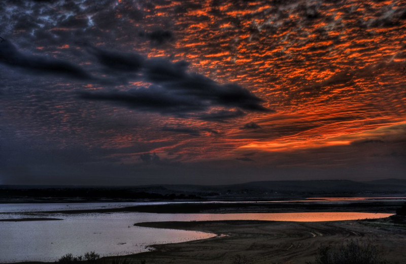 Sunset at Canyon of the Eagles.