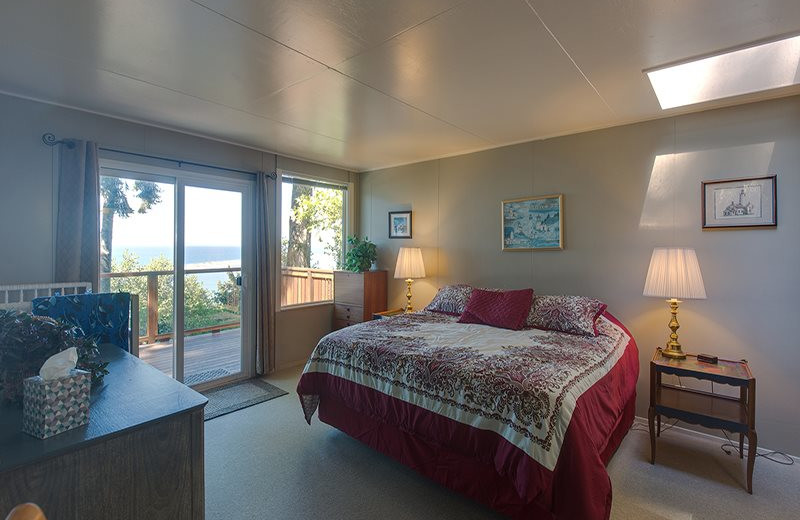 Rental bedroom at Sequim Valley Properties.