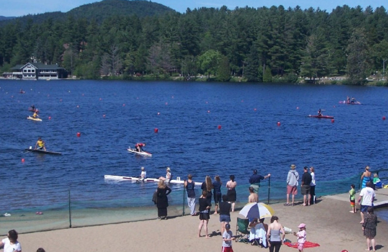 Lake near The Pines Inn of Lake Placid.