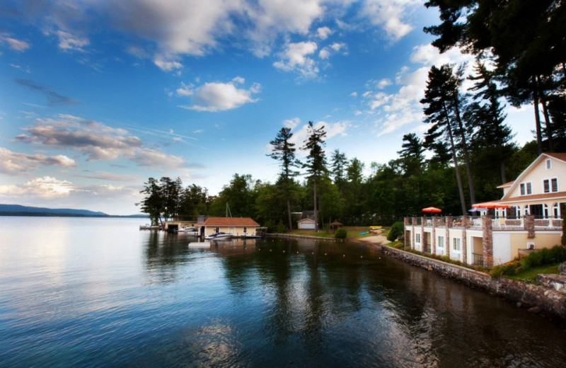 Exterior view of Chelka Lodge.