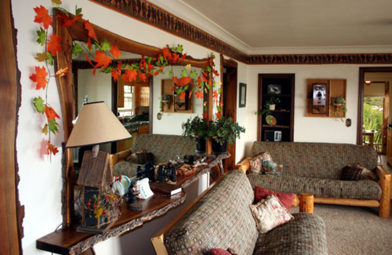 Cottage interior at The Inn on Gitche Gumee.