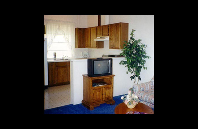 Guest room at Chapel Inn.