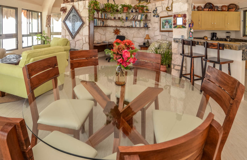 Rental interior at Casa Alux.