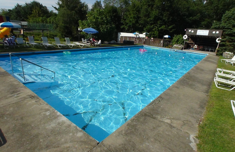 Outdoor pool at Crystal Brook Resort.