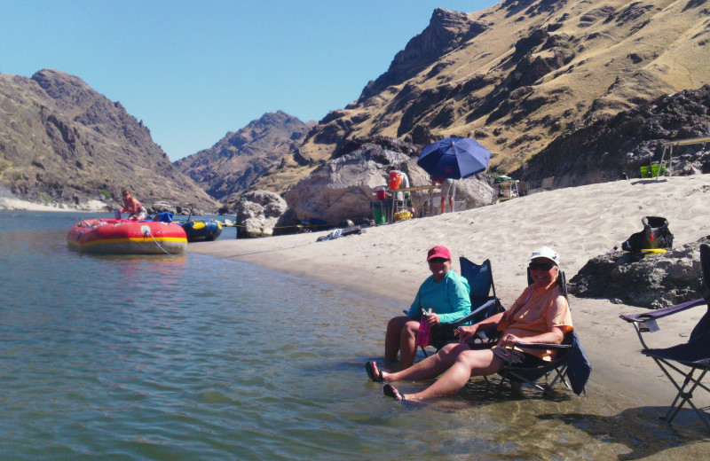 Rafting at Mountain River Outfitters.