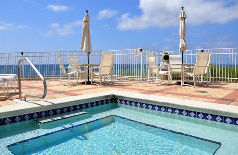 Outdoor pool at Royal Beach Rentals.