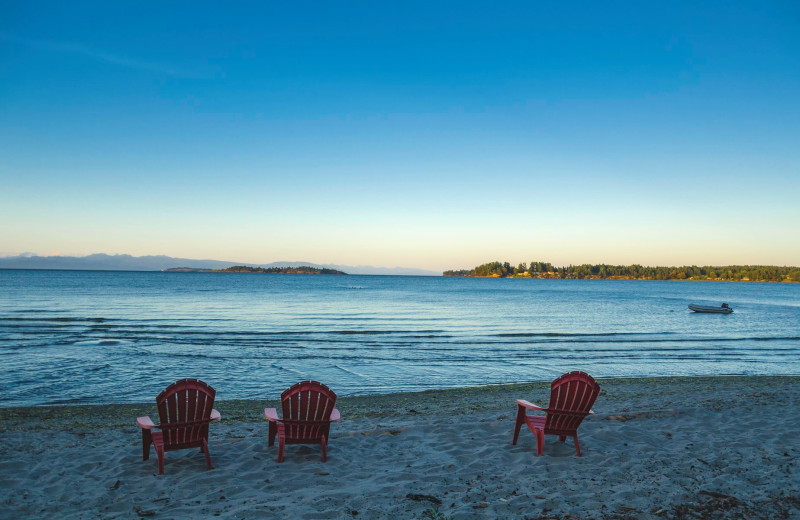 Beach at Ocean Trails Resort.